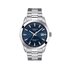 Tissot horloge met een kast in staal, met een wijzerplaat in het blauw en een diameter van 40 mm - thumb