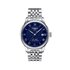 Tissot horloge met een kast in staal, met een wijzerplaat in het blauw en een diameter van 39 - thumb