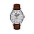 Tissot horloge met een kast in staal, met een wijzerplaat in het wit en een diameter van 39.3 mm - thumb