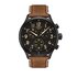 Tissot horloge met een kast in staal, met een wijzerplaat in het zwart en een diameter van 45 mm - thumb