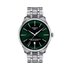 Tissot horloge met een kast in staal, met een wijzerplaat in het groen en een diameter van 42 mm - thumb