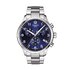 Tissot horloge met een kast in staal, met een wijzerplaat in het blauw en een diameter van 45 - thumb