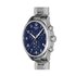 Tissot horloge met een kast in staal, met een wijzerplaat in het blauw en een diameter van 45 - thumb
