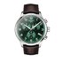 Tissot horloge met een kast in staal, met een wijzerplaat in het groen en een diameter van 45 mm - thumb