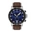 Tissot horloge met een kast in staal, met een wijzerplaat in het blauw en een diameter van 45,5 - thumb