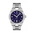 Tissot horloge met een kast in staal, met een wijzerplaat in het blauw en een diameter van 42 mm - thumb