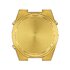 montre Tissot avec un boîtier en revêtement pvd jaune, un cadran placqué or jaune et un diamètre de 40 mm - thumb