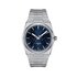 Tissot horloge met een kast in staal, met een wijzerplaat in het blauw en een diameter van 40 - thumb