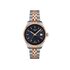 Tissot horloge met een kast in rosé pvd-coating op staal, met een wijzerplaat in het blauw en een diameter van 34 mm - thumb