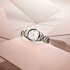 Longines horloge met een kast in rosé pvd-coating op staal, met een wijzerplaat in het parelmoer met  briljant en een diameter van 34 mm - thumb