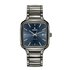 Rado horloge met een kast in keramiek, met een wijzerplaat in het blauw en een diameter van 38 - thumb