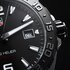TAG Heuer horloge met een kast in staal, met een wijzerplaat in het zwart en een diameter van 41 - thumb
