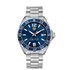 TAG Heuer horloge met een kast in staal, met een wijzerplaat in het blauw en een diameter van 43 - thumb