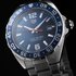 TAG Heuer horloge met een kast in staal, met een wijzerplaat in het blauw en een diameter van 43 - thumb