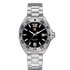 TAG Heuer horloge met een kast in staal, met een wijzerplaat in het zwart en een diameter van 41 - thumb