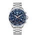 TAG Heuer horloge met een kast in staal, met een wijzerplaat in het blauw en een diameter van 43 - thumb