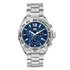 TAG Heuer horloge met een kast in staal, met een wijzerplaat in het blauw en een diameter van 43 - thumb