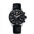 montre TAG Heuer avec un boîtier en acier, un cadran noir et un diamètre de 43 - thumb