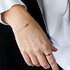 Casteur by Casteur ring in rosé goud 18kt met zwarte briljant van 0,06 karaat - thumb