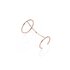Burato Gioilelli ring in rosé goud 18kt - thumb