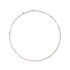 DoDo ketting in rosé goud 9kt en zilver - thumb