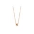 collier Casteur by Casteur en or rose 18 ct avec brillant de 0.18 carat - thumb