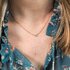 Casteur by Casteur ketting in rosé goud 18kt met briljant van 0,05 karaat - thumb