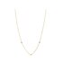Casteur by Casteur ketting in geel goud 18kt met briljant van 0,15 karaat - thumb