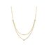 Casteur by Casteur ketting in geel goud 18kt met briljant van 0,15 karaat - thumb