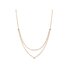 Casteur by Casteur ketting in rosé goud 18kt met briljant van 0,15 karaat - thumb