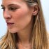 Casteur by Casteur ketting in wit goud 18kt met topaas blauw omringd door briljanten van 0,04 karaat - thumb