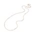 Burato Gioilelli ketting in rosé goud 18kt met parels - thumb