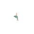 DoDo hanger in rosé goud 9kt met email - thumb