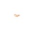 DoDo oorring in rosé goud 9kt - thumb