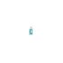 Casteur by Casteur en or blanc 18 ct avec topaze bleue - thumb