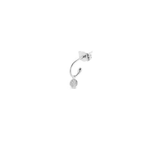 Casteur by Casteur en or blanc 18 ct avec brillant de 0.04 carat