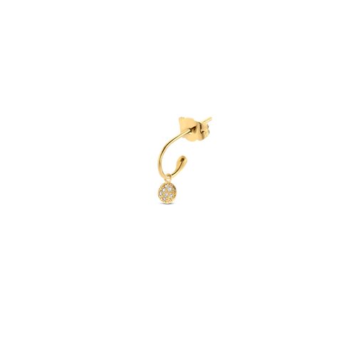 Casteur by Casteur en or jaune 18 ct avec brillant de 0.04 carat