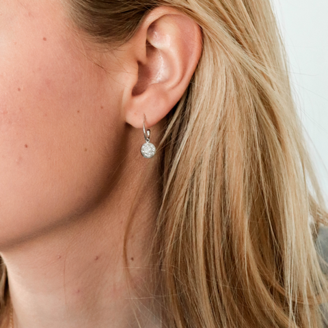 Casteur by Casteur en or blanc 18 ct avec brillant de 0.16 carat