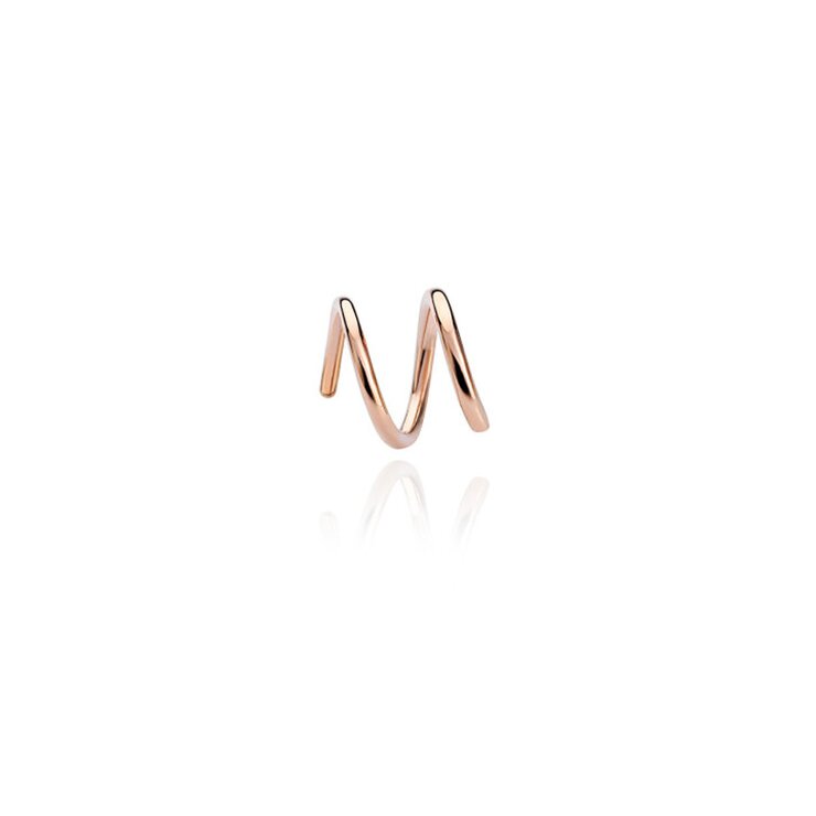 Burato Gioilelli oorring in rosé goud 18kt