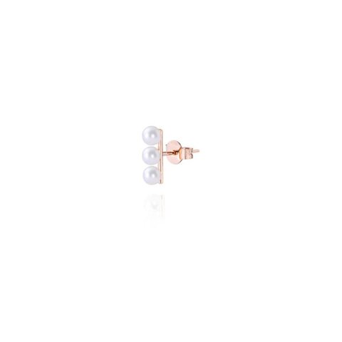 Burato Gioilelli en or rose 18 ct avec perles