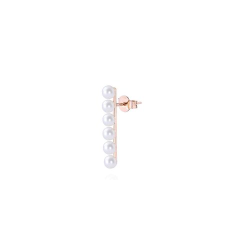 Burato Gioilelli en or rose 18 ct avec perles