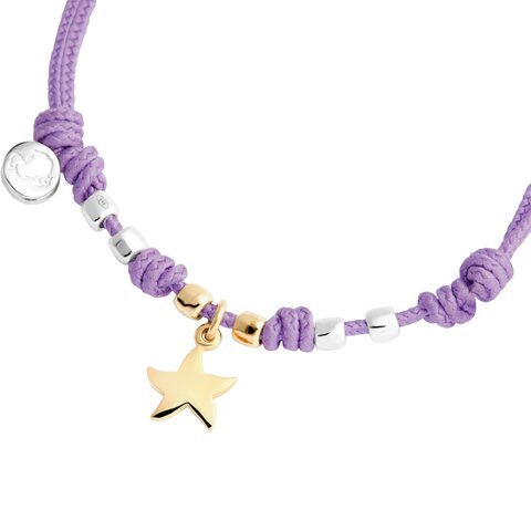 bracelet DoDo en argent +  or jaune 18 ct