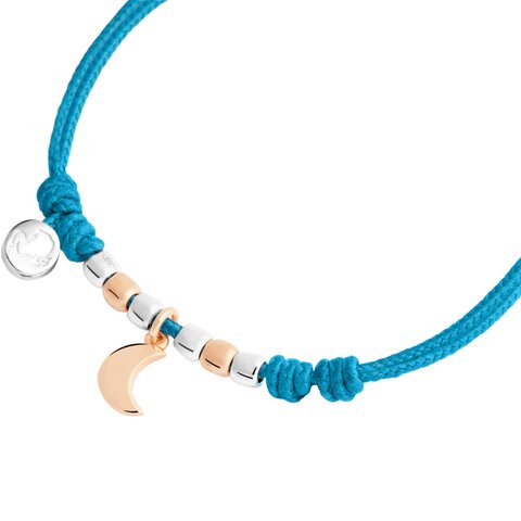 bracelet DoDo en or rose 9 ct et argent