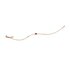 Casteur by Casteur armband in rosé goud 18kt met granaat omringd door briljanten van 0,04 karaat - thumb