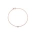 Burato Gioilelli armband in rosé goud 18kt met briljant van 0,09 karaat - thumb
