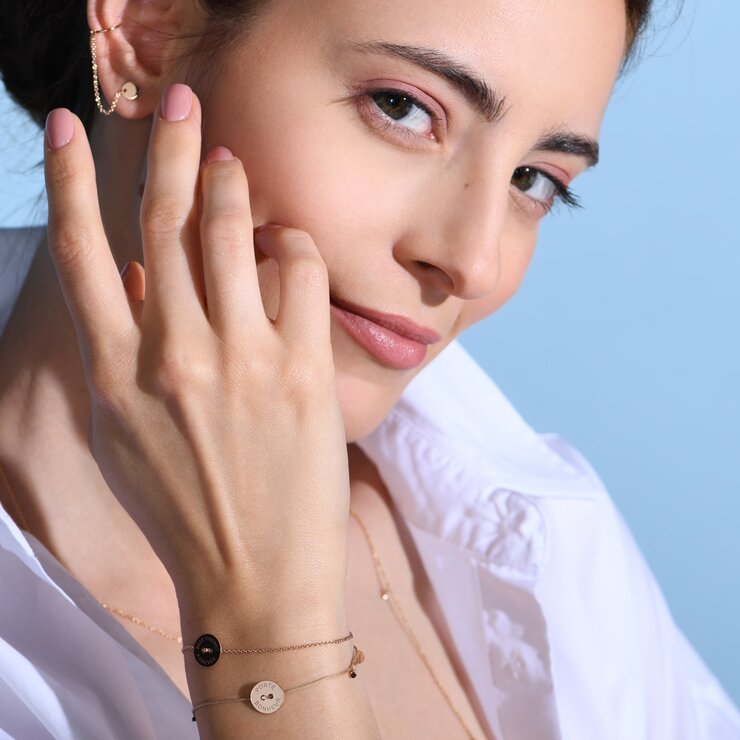 Burato Gioilelli armband in rosé goud 18kt