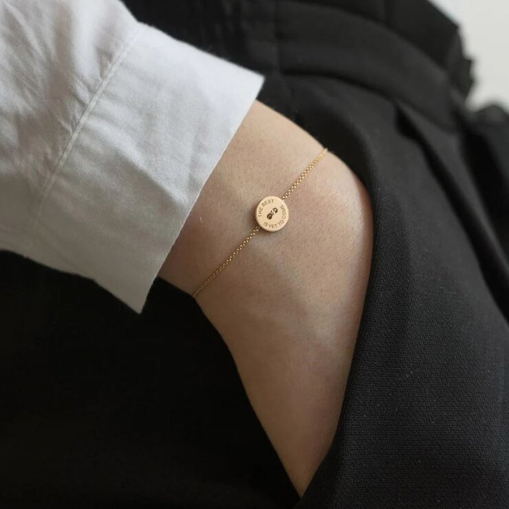 bracelet Burato Gioilelli en or rose 18 ct