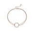 Burato Gioilelli armband in rosé goud 18kt met briljant van 0,24 karaat - thumb