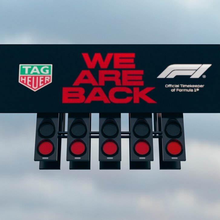 TAG Heuer is opnieuw officiële Formule 1 tijdwaarnemer