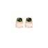 Ole Lynggaard oorringen in geel goud 18kt met quartz rose & toermalijn en briljant - thumb